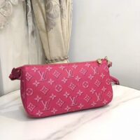 Louis Vuitton LV Women Maxi Multi Pochette Accessoires Handbag Fuchsia Pink Monogram Coated Canvas (1)