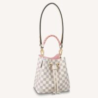 Louis Vuitton LV Women NéoNoé BB Bucket Bag Damier Azur Coated Canvas (11)