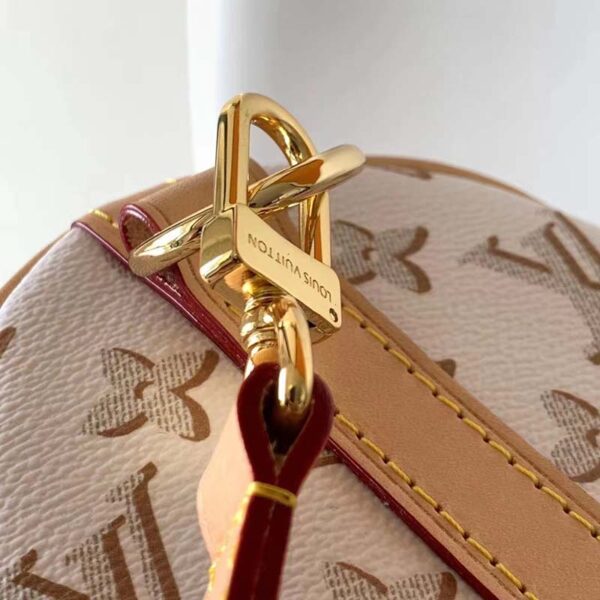 Louis Vuitton LV Women Speedy Bandoulière 25 Handbag Beige Monogram Coated Canvas (1)