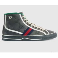 Gucci Men Off The Grid High Top Gucci Tennis 1977 Rubber Sole Flat 2 Cm Heel (10)