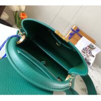 Louis Vuitton LV Women Capucines BB Handbag Emeraude Green Taurillon Leather (2)