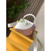 Louis Vuitton LV Women Capucines Mini Handbag Taurillon Patent Leather Smooth Calfskin (11)