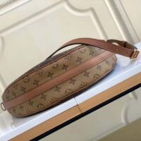 Louis Vuitton LV Women Loop Hobo Brown Monogram Monogram Reverse Coated Canvas (9)