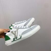 Louis Vuitton Unisex LV Charlie Sneaker Green Mix Recycled Bio-Based Sustainable Materials (9)