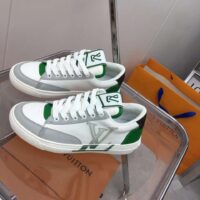 Louis Vuitton Unisex LV Charlie Sneaker Green Mix Recycled Bio-Based Sustainable Materials (9)