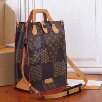 Louis Vuitton Unisex LV Christopher Handbag Brown Giant Damier Ebene Monogram Coated Canvas (2)