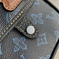 Louis Vuitton LV Unisex Christopher Wearable Wallet Blue Monogram Coated Canvas (1)