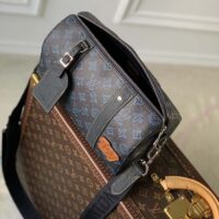 Louis Vuitton LV Unisex City Keepall Bag Blue Monogram Coated Canvas (1)