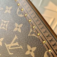 Louis Vuitton LV Unisex Coffret Treasure 24 Brown Monogram Canvas Microfiber Lining