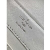 Louis Vuitton LV Women Capucines Mini Handbag White Brilliant Crocodilien Leather (1)