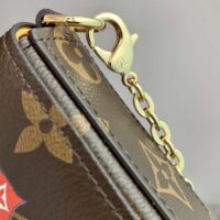 Louis Vuitton LV Women Félicie Pochette Yellow Brown Monogram Coated Canvas (1)