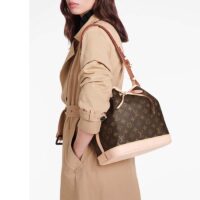 Louis Vuitton LV Women Petit Noé Bucket Bag Monogram Coated Canvas Cowhide Leather (2)