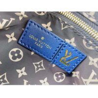 Louis Vuitton LV Women Pillow Speedy Bandoulière 25 Handbag Navy Blue Monogram Coated Canvas (2)