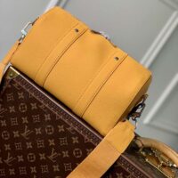 Louis Vuitton Unisex City Keepall Bag Saffron Yellow LV Aerogram Cowhide Leather (1)