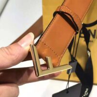 Fendi Women Brown Leather Belt (1)