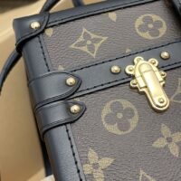 Louis Vuitton LV Unisex Petite Malle V. Monogram Coated Canvas S-Lock (1)