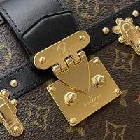 Louis Vuitton LV Unisex Petite Malle V. Monogram Coated Canvas S-Lock (1)