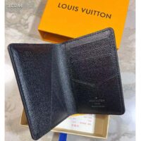 Louis Vuitton LV Unisex Pocket Organizer Coated Canvas Cowhide Leather Lining (4)