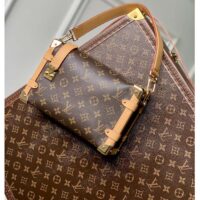 Louis Vuitton LV Unisex Side Trunk PM Handbag Monogram Coated Canvas (1)