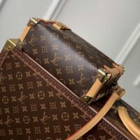 Louis Vuitton LV Unisex Side Trunk PM Handbag Monogram Coated Canvas (1)