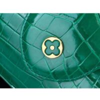 Louis Vuitton LV Women Capucines BB Handbag Green Crocodilien Brillant Savoir Faire (2)