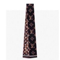 Louis Vuitton LV Women Monogram Giant Jungle Black Silk Bandeau Monogram Canvas (2)