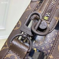 Louis Vuitton LV Unisex Slim Soft Trunk Brown Monogram Chess Coated Canvas PVC (8)