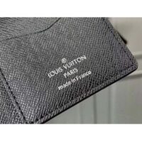 Louis Vuitton LV Unisex Pocket Organizer Blue Sunrise Monogram Eclipse Coated Canvas (4)