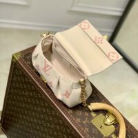 Louis Vuitton LV Women Favorite Handbag Pink Monogram Empreinte Embossed Supple Grained Cowhide (1)