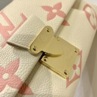 Louis Vuitton LV Women Favorite Handbag Pink Monogram Empreinte Embossed Supple Grained Cowhide (1)