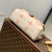 Louis Vuitton LV Women Favorite Handbag Pink Monogram Empreinte Embossed Supple Grained Cowhide (1)