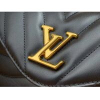 Louis Vuitton LV Women Hold Me Top-Handle Bag Black Smooth Cowhide Leather (5)