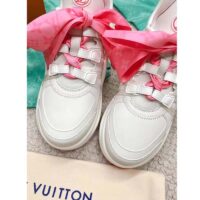 Louis Vuitton Women LV Archlight Sneaker Pink Mix Materials Monogram Ribbon Laces (1)