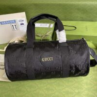 Gucci Unisex GG Off The Grid Duffle Bag Black GG Nylon (2)