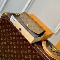 Louis Vuitton LV Unisex Emilie Wallet Brown Monogram Reverse Coated Canvas (2)