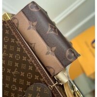 Louis Vuitton LV Women Onthego PM Tote Monogram Reverse Coated Canvas (1)