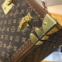 Louis Vuitton Unisex Coffret Tresor 24 Monogram Canvas Microfiber Lining Golden Brass (1)