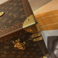 Louis Vuitton Unisex Coffret Tresor 24 Monogram Canvas Microfiber Lining Golden Brass (1)