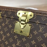 Louis Vuitton Unisex Coffret Tresor 24 Monogram Canvas Microfiber Lining Golden Brass (1)