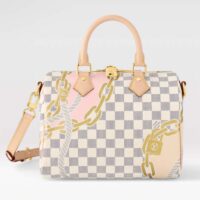 Louis Vuitton Women LV Speedy Bandoulière 25 New Spring Collection Nautical (3)