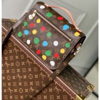 Louis Vuitton Women LV x YK Pochette Métis​ Monogram Coated Canvas 3D Painted Dots (2)