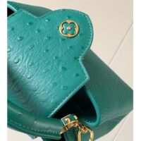 Louis Vuitton LV Women Capucines Mini Handbag Emerald Green Mint Taurillon (1)