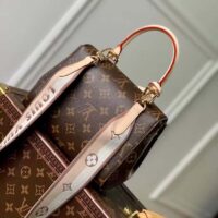 Louis Vuitton LV Women Cluny Mini Handbag Monogram Coated Canvas Cowhide Leather (10)