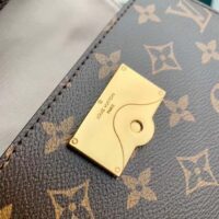 Louis Vuitton LV Women Cluny Mini Handbag Monogram Coated Canvas Cowhide Leather (10)