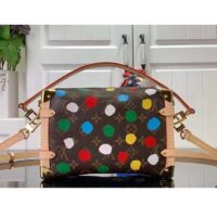 Louis Vuitton Unisex LVxYK Side Trunk Monogram Coated Canvas 3D Painted Dots Print (10)