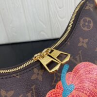 Louis Vuitton Women LV x YK Boulogne Monogram Coated Canvas Pumpkin Print Cowhide Leather (4)