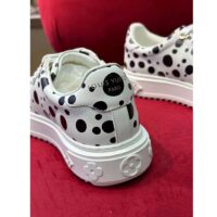 Louis Vuitton Women LV x YK Time Out Sneaker White Printed Calf Leather Monogram Flowers (3)