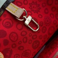 Louis Vuitton LV Women LV x YK OnTheGo MM Monogram Coated Canvas Faces Embroidery (10)