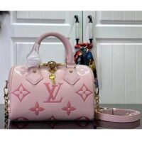 Louis Vuitton LV Women Seedy Bandoulière 20 Pink Embossed Supple Cowhide Leather (7)