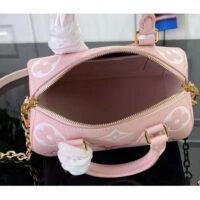 Louis Vuitton LV Women Seedy Bandoulière 20 Pink Embossed Supple Cowhide Leather (7)